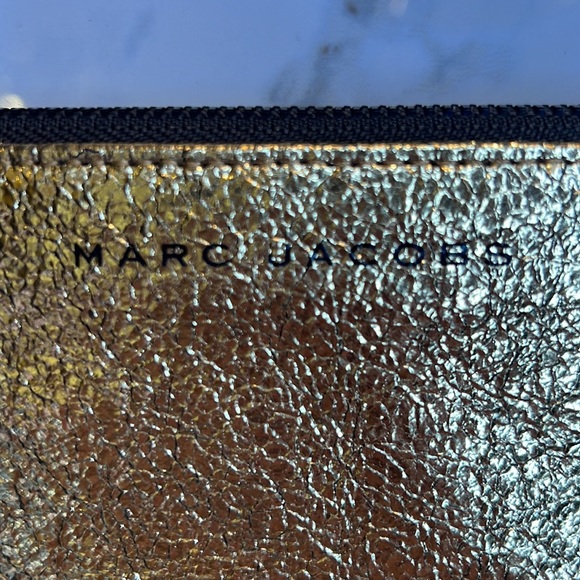 Lovely Marc Jacobs Gold Clutch or Makeup Bag - Picture 2 of 5
